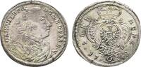Brandenburg-Ansbach 6 Kreuzer Karl Wilhelm Friedrich 1729-1757 -