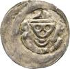 Bamberg, Bistum Einseitiger Pfennig Berthold von Leiningen 1257-1285 -