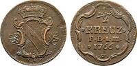 Baden-Durlach Cu 1/2 Kreuzer Karl Friedrich 1738-1806 -