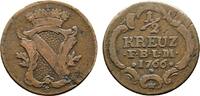 Baden-Durlach Cu 1/2 Kreuzer Karl Friedrich 1738-1806 -