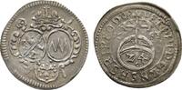 Bamberg, Bistum 1/24 Taler Peter Philipp von Dernbach 1672-1683 -
