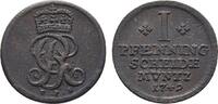 Braunschweig-Calenberg-Hannover Cu Pfennig Georg II. 1727-1760 -