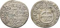 Bamberg, Bistum 1/24 Taler Marquard Sebastian Schenk von Staufenberg 1683-1693 -