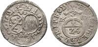Bamberg, Bistum 1/24 Taler Peter Philipp von Dernbach 1672-1683 -