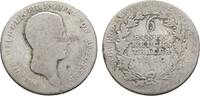 Brandenburg-Preußen 1/6 Taler Friedrich Wilhelm III. 1797-1840 -