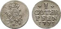 Brandenburg-Preußen Guter Pfennig Friedrich Wilhelm I. 1713-1740 -