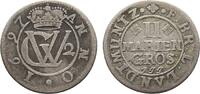Braunschweig-Lüneburg-Celle 2 Mariengroschen Georg Wilhelm 1665-1705 -