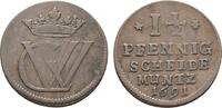 Braunschweig-Lüneburg-Celle Cu 1 1/2 Pfennig Georg Wilhelm 1665-1705 -