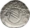Baden-Durlach Schüsselpfennig Georg Friedrich 1604-1622 -