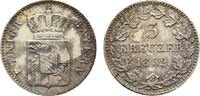 Bayern 3 Kreuzer Maximilian II. 1848-1864 -