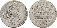 Brandenburg-Bayreuth 1/6 Taler Friedrich 1735-1763 -