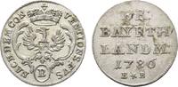 Brandenburg-Ansbach 2 1/2 Kreuzer Landmünze Christian Friedrich Karl Alexander 1757-1791 -