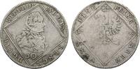 Brandenburg-Ansbach 30 Kreuzer Karl Wilhelm Friedrich 1729-1757 -