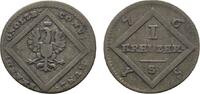 Brandenburg-Ansbach Kreuzer Christian Friedrich Karl Alexander 1757-1791 -
