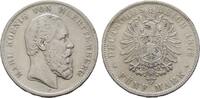 Württemberg 5 Mark Karl 1864-1891 -