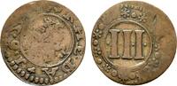 Bentheim-Tecklenburg-Rheda Cu 3 Pfennig Moritz 1623-1674 -