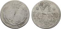 Bentheim-Tecklenburg-Rheda 6 Pfennig (1/42 Taler) Johann Adolph 1674-1700 -