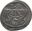 Bamberg, Bistum Einseitiger Pfennig Lothar Franz von Schönborn 1693-1729 -