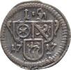 Bamberg, Bistum Einseitiger Pfennig Lothar Franz von Schönborn 1693-1729 -