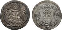 Sachsen-Albertinische Linie 3 Pfennig Friedrich August I. 1694-1733 -