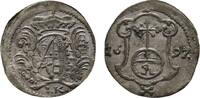 Sachsen-Albertinische Linie Pfennig Friedrich August I. 1694-1733 -