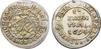 Sachsen-Albertinische Linie 1/12 Taler Johann Georg IV. 1691-1694 -