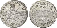 Sachsen-Albertinische Linie 1/24 Taler Johann Georg IV. 1691-1694 -