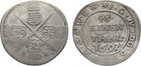 Sachsen-Albertinische Linie 1/48 Taler Johann Georg IV. 1691-1694 -