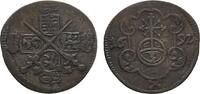 Sachsen-Albertinische Linie 3 Pfennig Johann Georg IV. 1691-1694 -