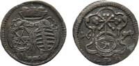 Sachsen-Albertinische Linie Pfennig Johann Georg IV. 1691-1694 -