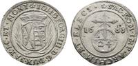 Sachsen-Albertinische Linie 1/24 Taler Johann Georg III. 1680-1691 -
