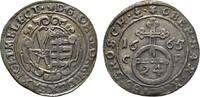 Sachsen-Albertinische Linie 1/24 Taler Johann Georg II. 1656-1680 -