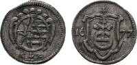 Sachsen-Albertinische Linie Pfennig Johann Georg II. 1656-1680 -