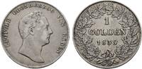 Baden-Durlach Gulden Leopold 1830-1852 -