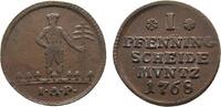 Braunschweig-Wolfenbüttel Cu Pfennig Karl I. 1735-1780 -