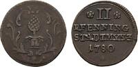 Augsburg, Stadt Cu 2 Pfennig -