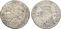 Mansfeld-vorderortische Linie zu Eisleben 1/3 Taler Johann Georg III. 1663-1710 -