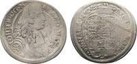 Brandenburg-Ansbach 1/6 Taler Johann Friedrich 1667-1686 -