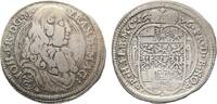 Brandenburg-Ansbach 1/6 Taler Johann Friedrich 1667-1686 -