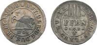 Braunschweig-Wolfenbüttel 4 Pfennig Anton Ulrich, allein 1704-1714 -