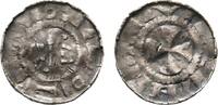 Halle-Giebichenstein, Merseburg, Polen? Pfennig Erzbischöflich/Bischöflich Ca. 1035-1065 -