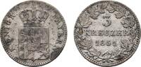 Bayern 3 Kreuzer Maximilian II. 1848-1864 -