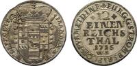 1/12 Taler 1715 WR Münster Münster, Bistum Franz Arnold von Metternich 1706-1718 Sehr schön +