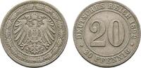 Kleinmünzen 20 Pfennig -