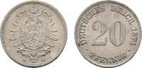 Kleinmünzen 20 Pfennig -