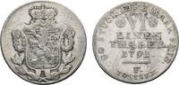 1/6 Taler 1791 F Hessen-Kassel Wilhelm IX. 1785-1803 Selten. Winz. Schrötlingsfehler, sehr schön