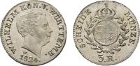Württemberg 3 Kreuzer Wilhelm I. 1816-1864 -