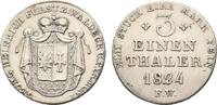 Waldeck 1/3 Taler Georg Heinrich 1813-1845 -