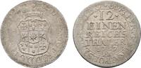 Waldeck 1/12 Taler Karl August Friedrich 1728-1763 -