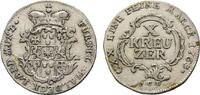 Waldeck 10 Kreuzer Karl August Friedrich 1728-1763 -
